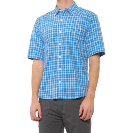 Simms Morada Shirt - UPF 30+, Short Sleeve (For Men) - OLYMPIC PLAID (S )