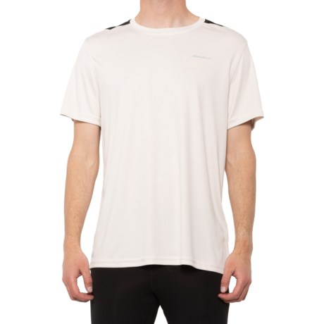 Eddie Bauer Motion Knit T-Shirt - Short Sleeve (For Men) - WHITE SAND (XL )