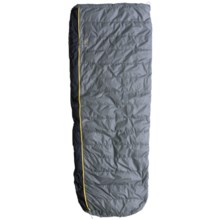 Mountain Hardwear 35/50°F Down Flip Sleeping Bag - 600 Fill Power, Semi-Rectangular in Titanium - Closeouts