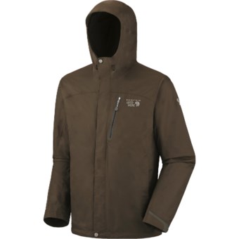 Mountain Hardwear Ampato Dry.Q Elite Jacket - Waterproof (For Men) in Otter