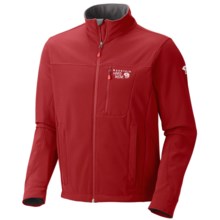 Mountain Hardwear Android Jacket - Soft Shell (For Men) in Red Velvet - Closeouts