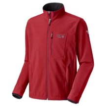 Mountain Hardwear Android Jacket - Soft Shell (For Men) in Thunderbird Red - Closeouts