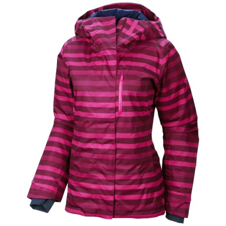 Mountain Hardwear Barnsie Dry.Q® Jacket - Waterproof, Insulated (For Women) in Rich Wine/Bright Rose