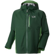 Mountain Hardwear Beacon Dry.Q Elite Jacket - Waterproof (For Men) in Pine Tree/Kelly - Closeouts
