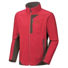 Mountain Hardwear Brono Jacket - Soft Shell (For Men) in Red/Grill - Closeouts