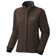Mountain Hardwear Callisto Jacket - Soft Shell (For Women) in Bark - Closeouts
