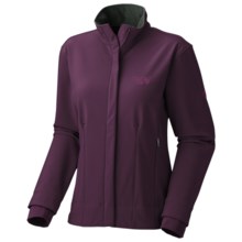 Mountain Hardwear Callisto Jacket - Soft Shell (For Women) in Black Cherry - Closeouts