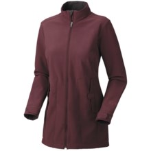 Mountain Hardwear Celerina Coat - Soft Shell (For Women) in Seminole - Closeouts