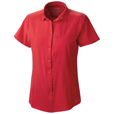 Mountain Hardwear Chiller Shirt UPF 30 Short Sleeve For Women