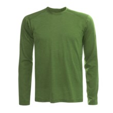 Mountain Hardwear Cliffer Color-Block T-Shirt - Long Sleeve (For Men) in Jungle - Closeouts