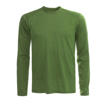 Mountain Hardwear Cliffer Color-Block T-Shirt - Long Sleeve (For Men) in Jungle