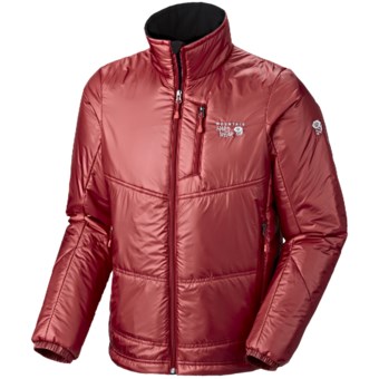 Mountain Hardwear Compressor Jacket - Insulated (For Men) in Red Velvet