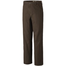 Mountain Hardwear Cordoba Gene Pants - UPF 50, Cotton Canvas (For Men) in Cordovan - Closeouts