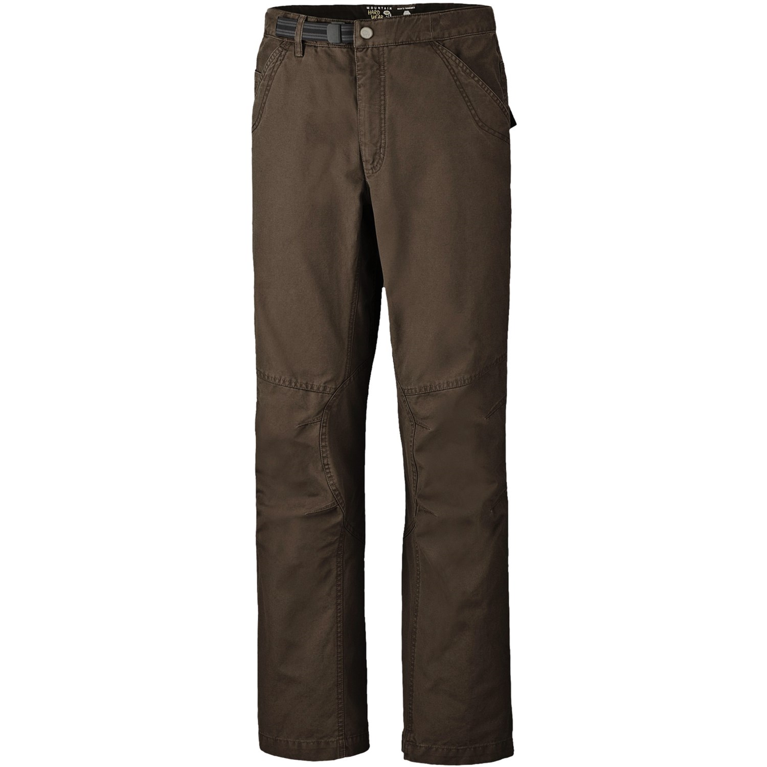 MOUNTAIN HARDWEAR MEN'S CORDOBA TOUGH HIKING UPF 50 BROWN CAMPING PANTS