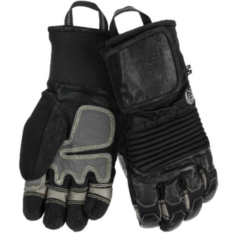 Mountain Hardwear Dragon’s Claw Gloves - Waterproof, Insulated (For Men) in Black