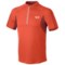 Mountain Hardwear Elmoro Shirt - UPF 25, Zip Neck, Short Sleeve (For Men) in State Orange