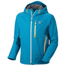 Mountain Hardwear Embolden Jacket - Soft Shell (For Men) in Capris/Lagoon - Closeouts