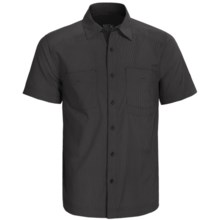 Mountain Hardwear Fergusson Shirt - Short Sleeve (For Men) in Black - Closeouts