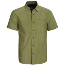 Mountain Hardwear Fergusson Shirt - Short Sleeve (For Men) in Cool Moss - Closeouts