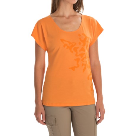 Mountain Hardwear Flora Shirt UPF 25 Short Sleeve For Women
