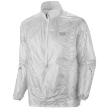 Mountain Hardwear Ghost Whisperer Anorak Jacket - Super Ultra Lightweight (For Men) in Sea Salt - Closeouts