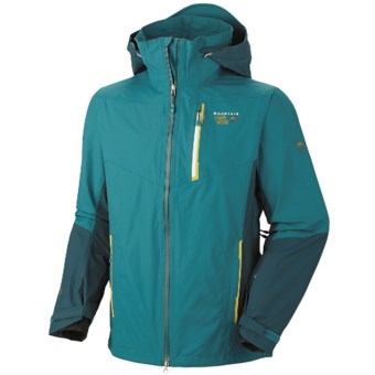 Mountain Hardwear Girdwood Dry.Q Elite Jacket - Waterproof (For Men) in Sea Level/Deep Water