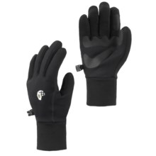 Mountain Hardwear Heavyweight Polartec® Power Stretch® Fleece Gloves (For Women) in Black - Closeouts