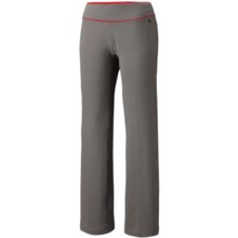 Mountain Hardwear High Step Pants - Stretch Cotton (For Women) in Titanium - Closeouts