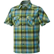 Mountain Hardwear Hubbard Shirt - UPF 30, Short Sleeve (For Men) in Wham - Closeouts