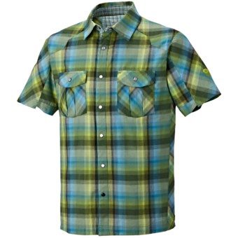 Mountain Hardwear Hubbard Shirt - UPF 30, Short Sleeve (For Men) in Wham