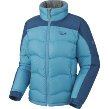 Mountain Hardwear Hunker Down Jacket - 650 Fill Power (For Women) in Oasis Blue/Jewel - Closeouts