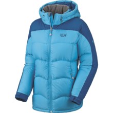 Mountain Hardwear Hunker Down Parka - 650 Fill Power (For Women) in Oasis Blue/Jewel - Closeouts