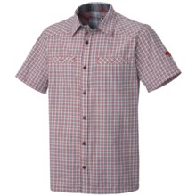 Mountain Hardwear Huxley Shirt - UPF 30, Short Sleeve (For Men) in Bright Red - Closeouts