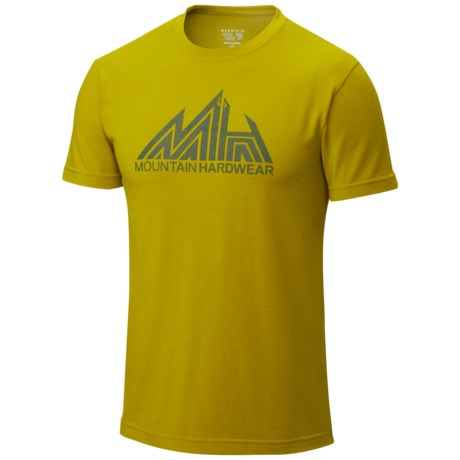 Mountain Hardwear Jagged Mountain T Shirt UPF 25, Short Sleeve (For Men)