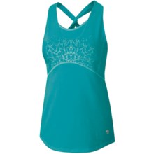 Mountain Hardwear Lhasa Tank Top - Built-In Shelf Bra (For Women) in Lake Blue - Closeouts