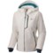 Mountain Hardwear Luma Dry.Q Elite Jacket - Waterproof, Insulated (For Women) in Sea Salt