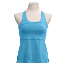 Mountain Hardwear Machala Tank Top - Shelf Bra (For Women) in Oasis Blue - Closeouts