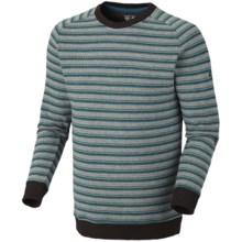 Mountain Hardwear Mantega Stripe Sweater - Recycled Wool (For Men) in Deep Water - Closeouts