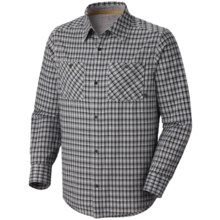 Mountain Hardwear McHenry Plaid Shirt - Long Sleeve (For Men) in Titanium - Closeouts