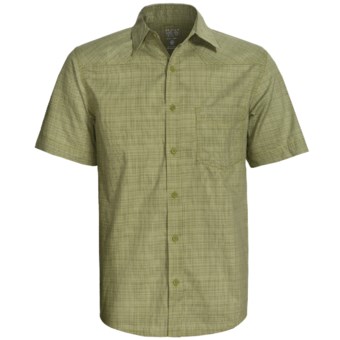 Mountain Hardwear McLane Shirt - Organic Cotton, Short Sleeve (For Men) in Cool Moss