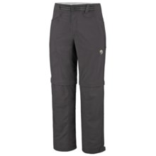 Mountain Hardwear Mesa Backpacking Pants - UPF 50, Convertible (For Men) in Grill - Closeouts