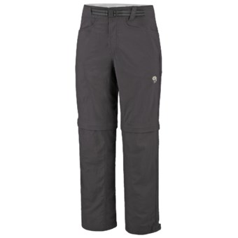 Mountain Hardwear Mesa Backpacking Pants - UPF 50, Convertible (For Men) in Grill