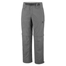 Mountain Hardwear Mesa Backpacking Pants - UPF 50, Convertible (For Men) in Titanium - Closeouts