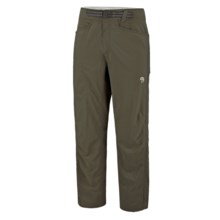 Mountain Hardwear Mesa Backpacking Pants - UPF 50 (For Men) in Peat Moss - Closeouts