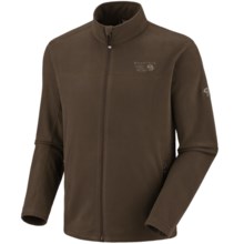 Mountain Hardwear Microchill Fleece Jacket (For Men) in Cordovan - Closeouts