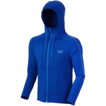Mountain Hardwear Mighty Power Hooded Jacket (For Men) in Azul - Closeouts