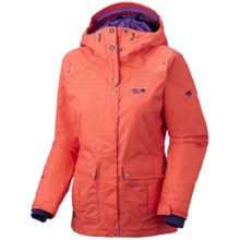 Mountain Hardwear Miss Snow It All Jacket - Waterproof, Insulated (For Women) in Zing - Closeouts