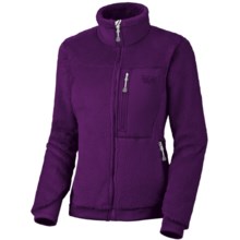 Mountain Hardwear Monkey Fleece Jacket - Polartec® Thermal Pro®, Power Stretch® (For Women) in Iris Glow/Iris Glow - Closeouts
