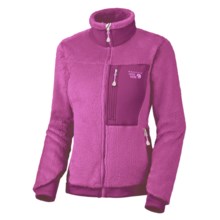 Mountain Hardwear Monkey Women Fleece Jacket - Polartec® Thermal Pro®, Power Stretch® (For Women) in Cerise/Berry Soda - Closeouts