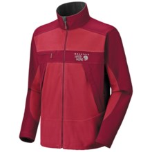Mountain Hardwear Mountain Tech AirShield Fleece Jacket (For Men) in Bright Red/Barn Red - Closeouts